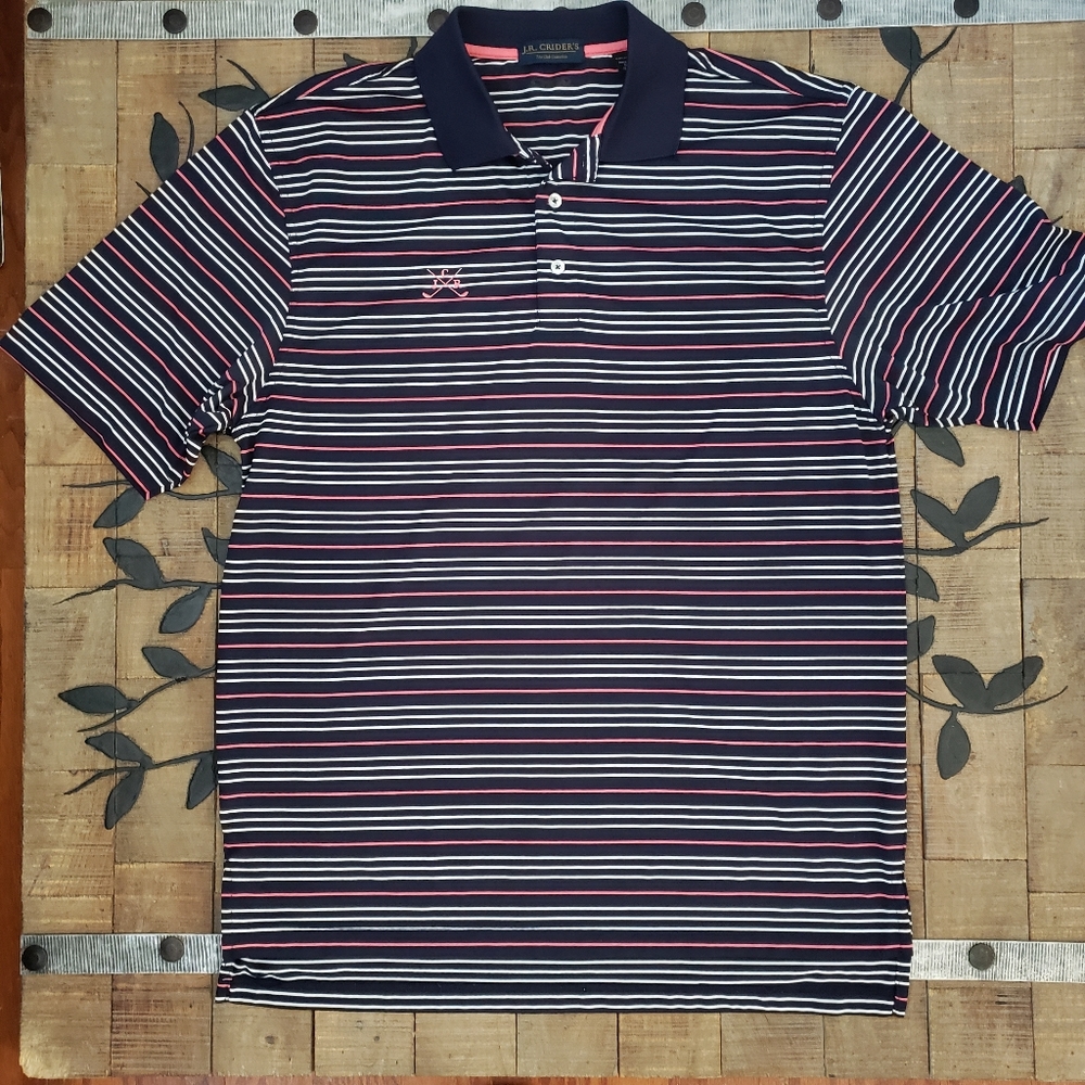 J. R. criders Golf Shirt EUC like new